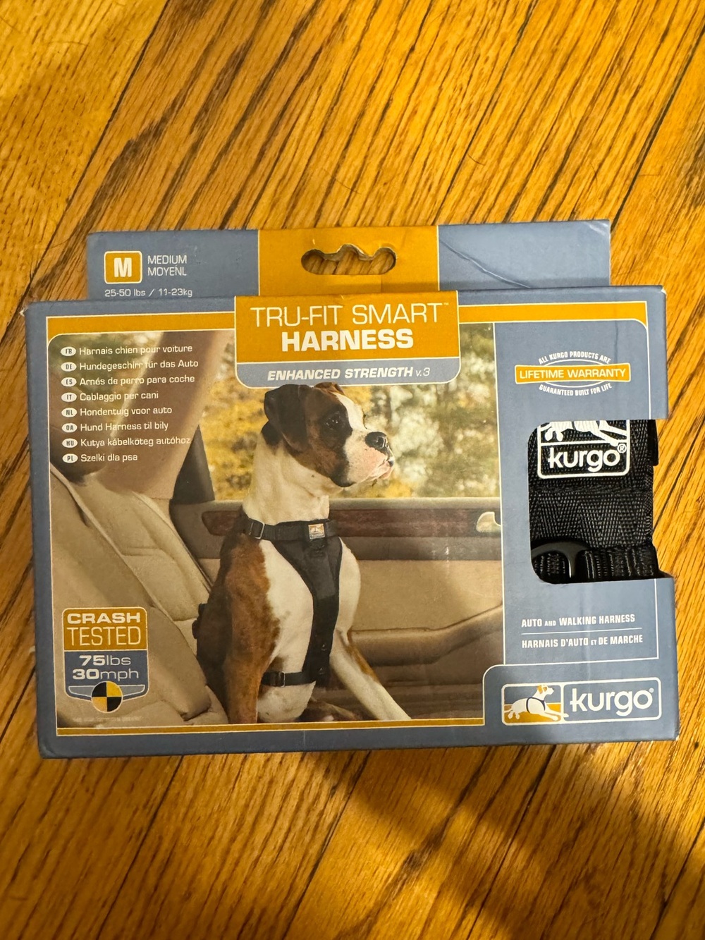 Kurgo Tru-Fit Smart Harness — NWT, M